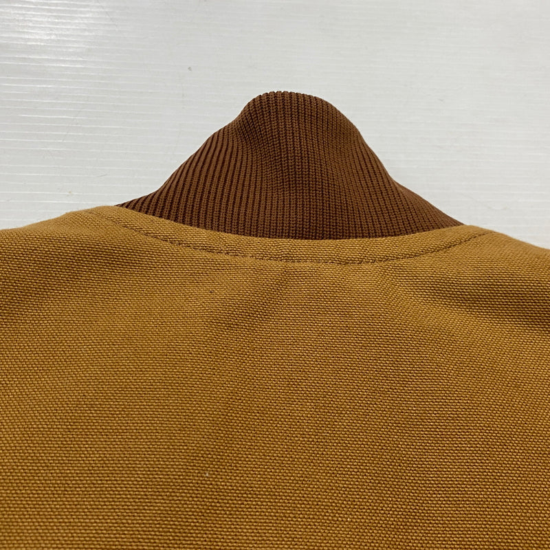 【中古品】【メンズ】 CARHARTT カーハート DUCK VEST ARCTIC QUILT LINED V01-BRN ダック ベスト アークティック ラインド トップス 145-260915-sa-15-teih サイズ：S カラー：ブラウン 万代Net店