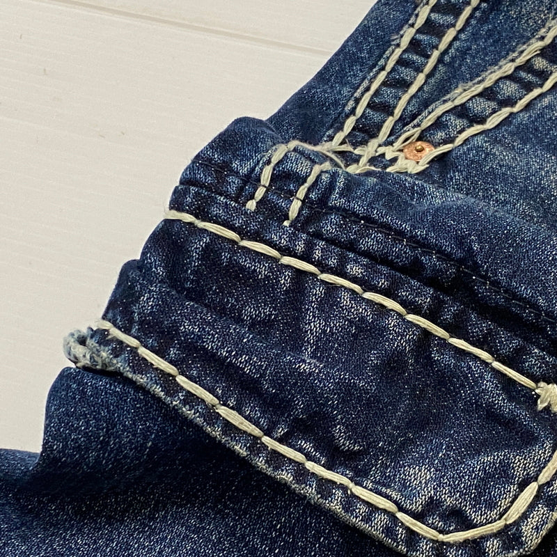 【中古品】【メンズ】 SUPREME シュプリーム × TRUE RELIGION トゥルーレリジョン 別注コラボ 21FW DENIM CARGO PANT "WASHED B 2021秋冬 デニム カーゴ パンツ ボトムス ジーンズ 149-260915-sa-12-teih サイズ：34 カラー：インディゴ 万代Net店