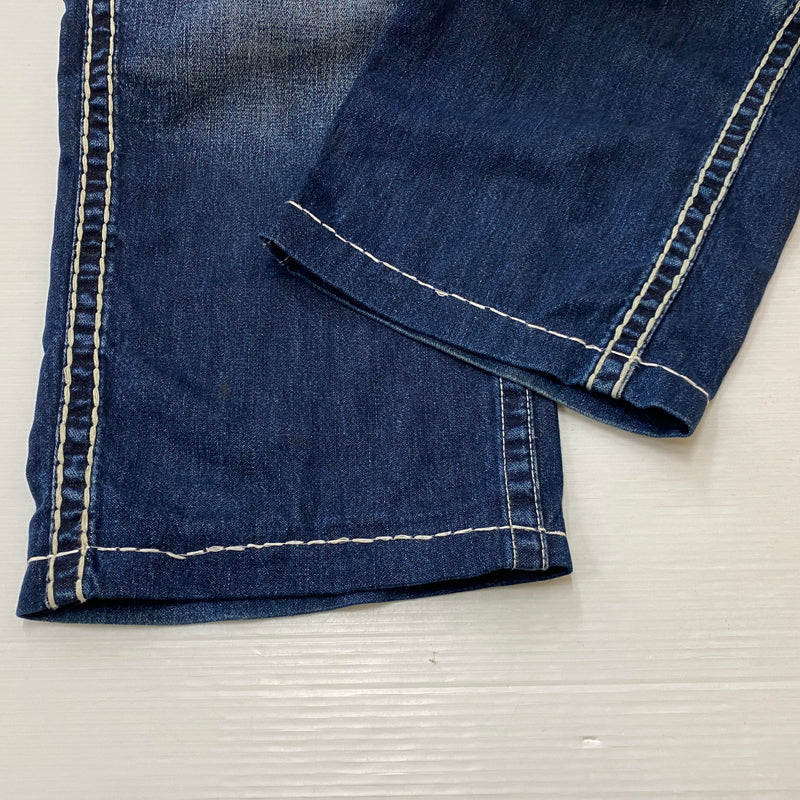 【中古品】【メンズ】 SUPREME シュプリーム × TRUE RELIGION トゥルーレリジョン 別注コラボ 21FW DENIM CARGO PANT "WASHED B 2021秋冬 デニム カーゴ パンツ ボトムス ジーンズ 149-260915-sa-12-teih サイズ：34 カラー：インディゴ 万代Net店