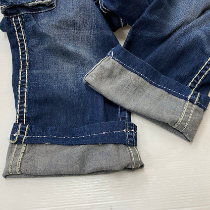 【中古品】【メンズ】 SUPREME シュプリーム × TRUE RELIGION トゥルーレリジョン 別注コラボ 21FW DENIM CARGO PANT "WASHED B 2021秋冬 デニム カーゴ パンツ ボトムス ジーンズ 149-260915-sa-12-teih サイズ：34 カラー：インディゴ 万代Net店
