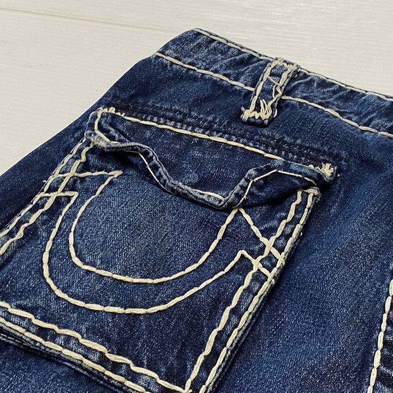 【中古品】【メンズ】 SUPREME シュプリーム × TRUE RELIGION トゥルーレリジョン 別注コラボ 21FW DENIM CARGO PANT "WASHED B 2021秋冬 デニム カーゴ パンツ ボトムス ジーンズ 149-260915-sa-12-teih サイズ：34 カラー：インディゴ 万代Net店