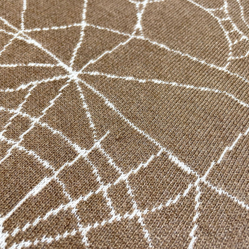 【中古品】【メンズ】 LFYT ラファイエット SPIDERWEB SWEATER LA240401 スパイダーウェブ セーター 長袖 トップス ニット 142-260915-yo-11-teih サイズ：L カラー：ブラウン 万代Net店