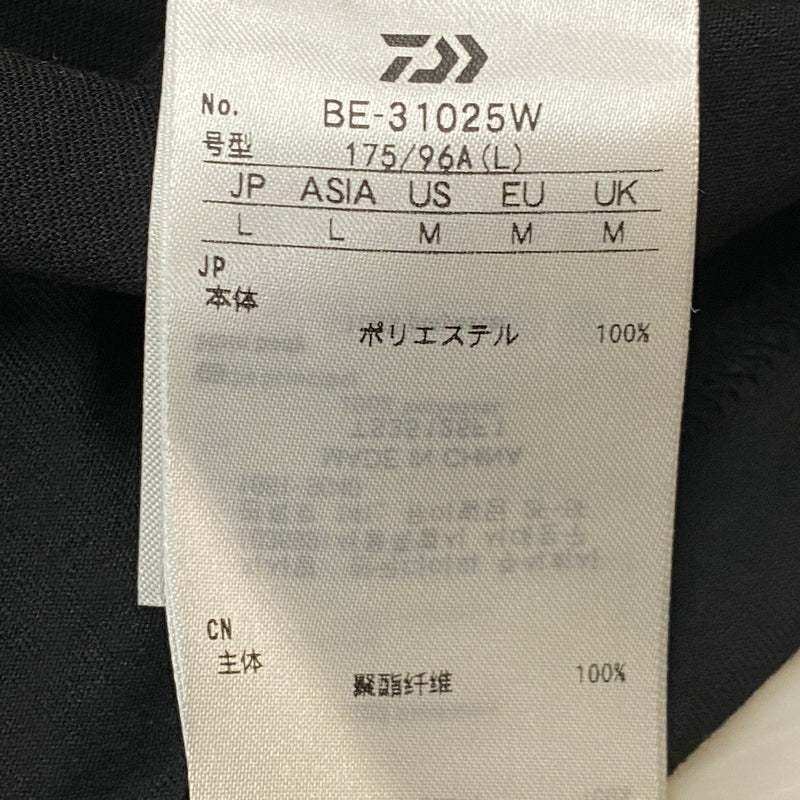 【中古品】【メンズ】 DAIWA PIER39 ダイワ ピアサーティナイン TECH DRAWSTRING TEE L/S BE-31025W テック ドローストリング Tシャツ ロングスリーブ 長袖 トップス 144-260915-sa-07-teih サイズ：L カラー：ブラック 万代Net店