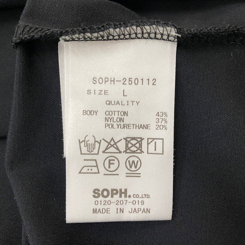 【中古品】【メンズ】 SOPHNET. ソフネット SCORPION WIDE S/S TEE SOPH-250112 スコーピオン ワイド ショートスリーブTシャツ 半袖トップス 142-261019-ss-04-teih サイズ：L カラー：ブラック 万代Net店