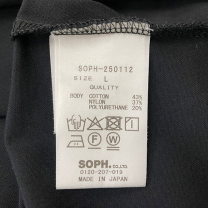 【中古品】【メンズ】 SOPHNET. ソフネット SCORPION WIDE S/S TEE SOPH-250112 スコーピオン ワイド ショートスリーブTシャツ 半袖トップス 142-261019-ss-04-teih サイズ：L カラー：ブラック 万代Net店