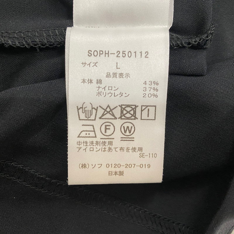 【中古品】【メンズ】 SOPHNET. ソフネット SCORPION WIDE S/S TEE SOPH-250112 スコーピオン ワイド ショートスリーブTシャツ 半袖トップス 142-261019-ss-04-teih サイズ：L カラー：ブラック 万代Net店