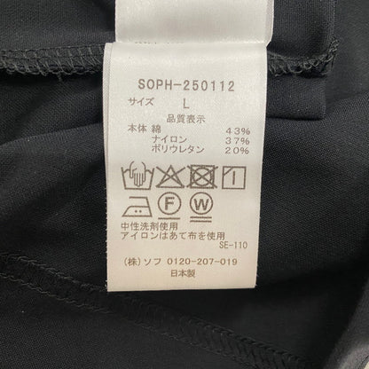【中古品】【メンズ】 SOPHNET. ソフネット SCORPION WIDE S/S TEE SOPH-250112 スコーピオン ワイド ショートスリーブTシャツ 半袖トップス 142-261019-ss-04-teih サイズ：L カラー：ブラック 万代Net店