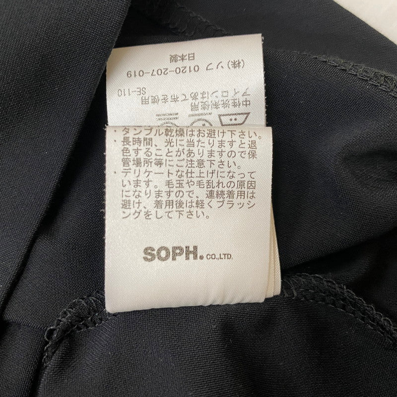【中古品】【メンズ】 SOPHNET. ソフネット SCORPION WIDE S/S TEE SOPH-250112 スコーピオン ワイド ショートスリーブTシャツ 半袖トップス 142-261019-ss-04-teih サイズ：L カラー：ブラック 万代Net店