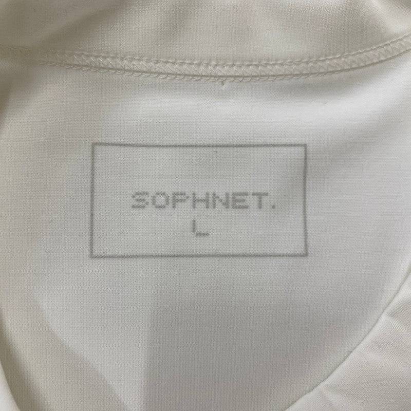 【中古品】【メンズ】 SOPHNET. ソフネット SCORPION WIDE S/S TEE SOPH-250112 スコーピオン ワイド ショートスリーブTシャツ 半袖トップス 142-261019-ss-02-teih サイズ：L カラー：ホワイト 万代Net店