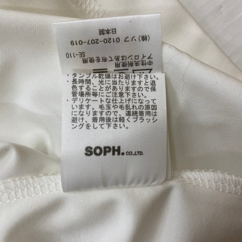 【中古品】【メンズ】 SOPHNET. ソフネット SCORPION WIDE S/S TEE SOPH-250112 スコーピオン ワイド ショートスリーブTシャツ 半袖トップス 142-261019-ss-02-teih サイズ：L カラー：ホワイト 万代Net店