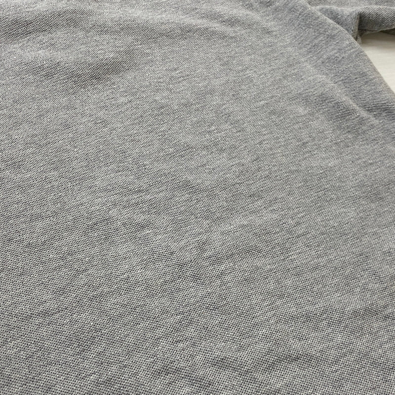 【中古品】【メンズ】 PLAY COMME DES GARCONS プレイコムデギャルソン HEART LOGO S/S SHIRT AX-T078 25SS ハート 刺繍 ロゴ ショートスリーブ ポロシャツ 半袖 トップス 140-260915-sa-08-teih サイズ：S カラー：グレー 万代Net店