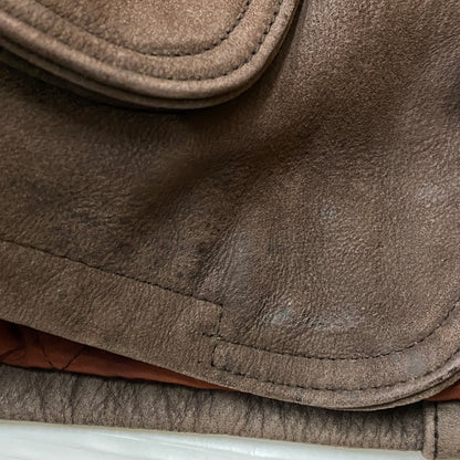 【現状渡し品】【メンズ】 BUGLE BOY ビューグル ボーイ LEATHER JACKET レザー ジャケット アウター 145-260915-sa-14-teih サイズ：M カラー：ブラウン 万代Net店