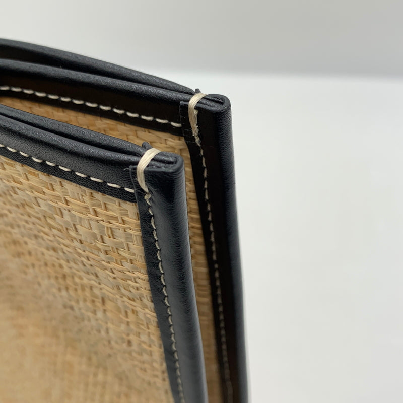 【中古品】【メンズ】 AGNESB アニエスベー RAFFIA TOTABAG ラフィアトートバッグ カバン 188-260915-sa-17-teih カラー：ベージュ系 万代Net店