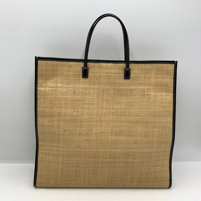 【中古品】【メンズ】 AGNESB アニエスベー RAFFIA TOTABAG ラフィアトートバッグ カバン 188-260915-sa-17-teih カラー：ベージュ系 万代Net店