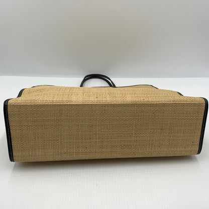【中古品】【メンズ】 AGNESB アニエスベー RAFFIA TOTABAG ラフィアトートバッグ カバン 188-260915-sa-17-teih カラー：ベージュ系 万代Net店