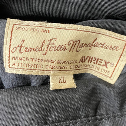 【中古品】【メンズ】 AVIREX アヴィレックス SPACE COMMAND MA-1 JACKET 6182184 スペース コマンド エムエーワン ジャケット アウター 145-260915-sa-16-teih サイズ：XL カラー：ブラック 万代Net店