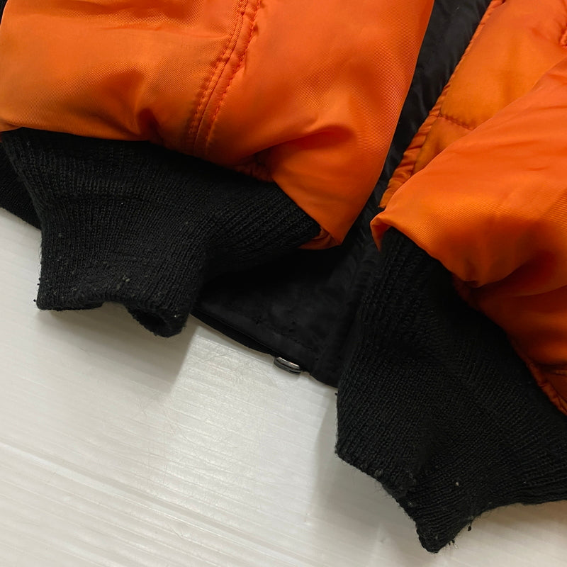 【中古品】【メンズ】 AVIREX アヴィレックス SPACE COMMAND MA-1 JACKET 6182184 スペース コマンド エムエーワン ジャケット アウター 145-260915-sa-16-teih サイズ：XL カラー：ブラック 万代Net店