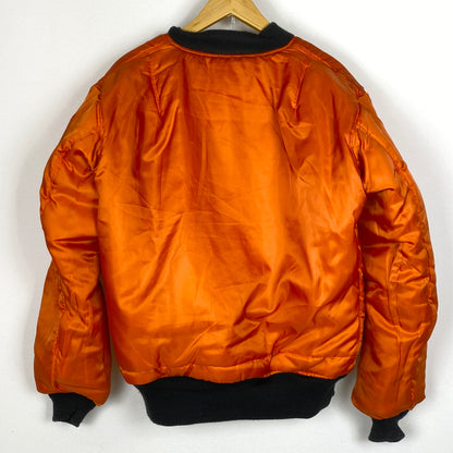 【中古品】【メンズ】 AVIREX アヴィレックス SPACE COMMAND MA-1 JACKET 6182184 スペース コマンド エムエーワン ジャケット アウター 145-260915-sa-16-teih サイズ：XL カラー：ブラック 万代Net店