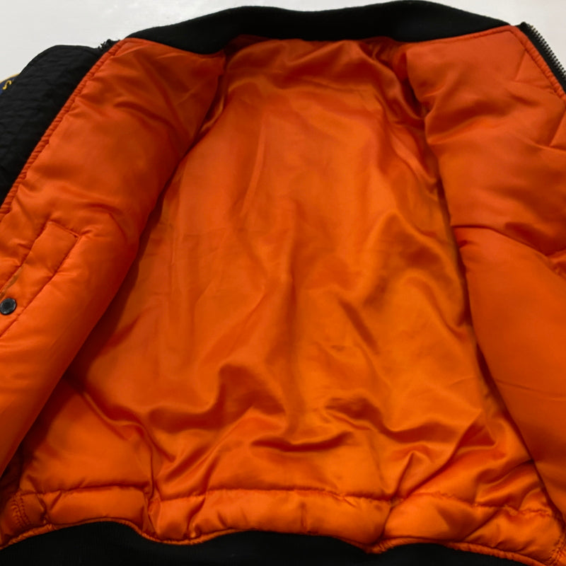 【中古品】【メンズ】 AVIREX アヴィレックス SPACE COMMAND MA-1 JACKET 6182184 スペース コマンド エムエーワン ジャケット アウター 145-260915-sa-16-teih サイズ：XL カラー：ブラック 万代Net店