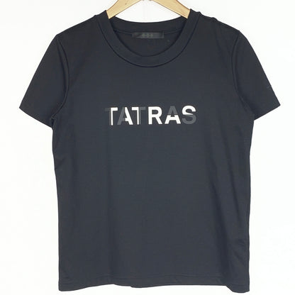 【中古品】【メンズ】 TATRAS タトラス ANIEL S/S TEE LTKE25S8039-M アニエル ショートスリーブ Tシャツ 半袖 トップス 170-260915-sa-03-teih サイズ：01 カラー：ブラック 万代Net店