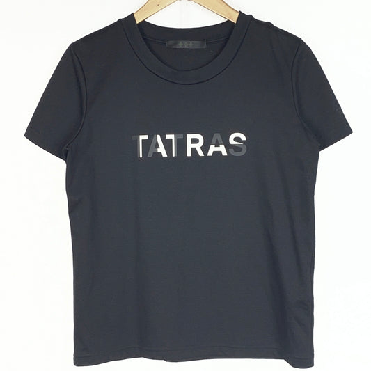 【中古品】【メンズ】 TATRAS タトラス ANIEL S/S TEE LTKE25S8039-M アニエル ショートスリーブ Tシャツ 半袖 トップス 170-260915-sa-03-teih サイズ：01 カラー：ブラック 万代Net店