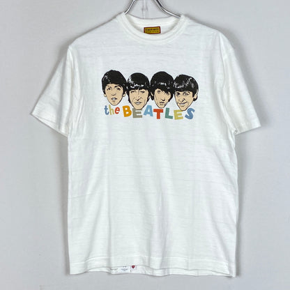 【中古品】【メンズ】 HUMANMADE ヒューマンメイド THE BEATLES TEE HM30TE001 ザ ビートルズ Tシャツ 半袖 トップス 142-260915-sa-02-teih サイズ：M カラー：ホワイト 万代Net店