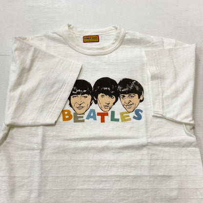 【中古品】【メンズ】 HUMANMADE ヒューマンメイド THE BEATLES TEE HM30TE001 ザ ビートルズ Tシャツ 半袖 トップス 142-260915-sa-02-teih サイズ：M カラー：ホワイト 万代Net店