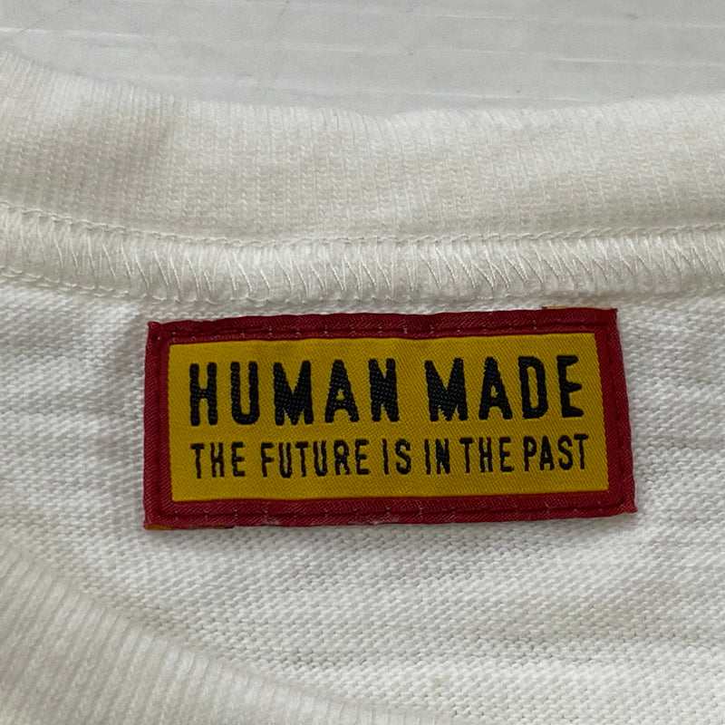 【中古品】【メンズ】 HUMANMADE ヒューマンメイド THE BEATLES TEE HM30TE001 ザ ビートルズ Tシャツ 半袖 トップス 142-260915-sa-02-teih サイズ：M カラー：ホワイト 万代Net店