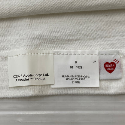 【中古品】【メンズ】 HUMANMADE ヒューマンメイド THE BEATLES TEE HM30TE001 ザ ビートルズ Tシャツ 半袖 トップス 142-260915-sa-02-teih サイズ：M カラー：ホワイト 万代Net店