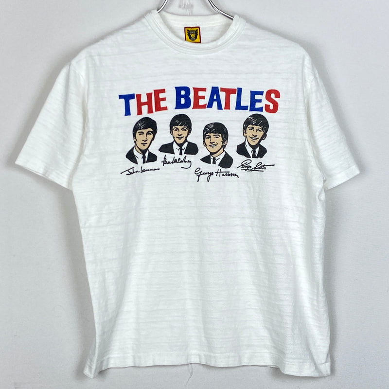 【中古品】【メンズ】 HUMANMADE ヒューマンメイド THE BEATLES TEE HM27TE022 ザ ビートルズ Tシャツ 半袖 トップス 142-260915-sa-01-teih サイズ：M カラー：ホワイト 万代Net店