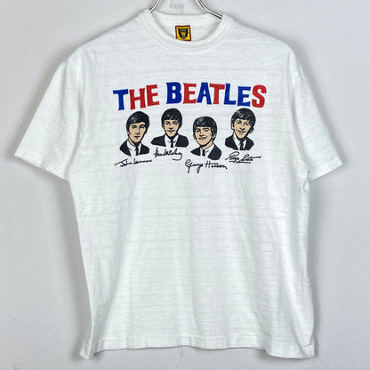 【中古品】【メンズ】 HUMANMADE ヒューマンメイド THE BEATLES TEE HM27TE022 ザ ビートルズ Tシャツ 半袖 トップス 142-260915-sa-01-teih サイズ：M カラー：ホワイト 万代Net店
