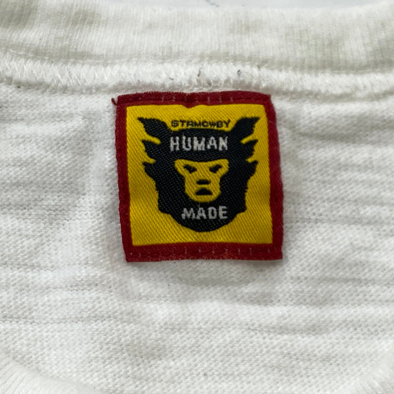 【中古品】【メンズ】 HUMANMADE ヒューマンメイド THE BEATLES TEE HM27TE022 ザ ビートルズ Tシャツ 半袖 トップス 142-260915-sa-01-teih サイズ：M カラー：ホワイト 万代Net店