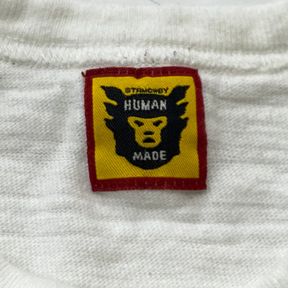 【中古品】【メンズ】 HUMANMADE ヒューマンメイド THE BEATLES TEE HM27TE022 ザ ビートルズ Tシャツ 半袖 トップス 142-260915-sa-01-teih サイズ：M カラー：ホワイト 万代Net店