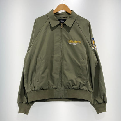 【中古品】【メンズ】 AVIREX アヴィレックス BLUE ANGELS USN UTILITY JACKET 783-4152006 ブルーエンジェルス ユーティリティ ジャケット ライトアウター 145-260915-yo-02-teih サイズ：L カラー：カーキ 万代Net店