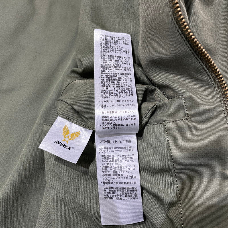 【中古品】【メンズ】 AVIREX アヴィレックス BLUE ANGELS USN UTILITY JACKET 783-4152006 ブルーエンジェルス ユーティリティ ジャケット ライトアウター 145-260915-yo-02-teih サイズ：L カラー：カーキ 万代Net店