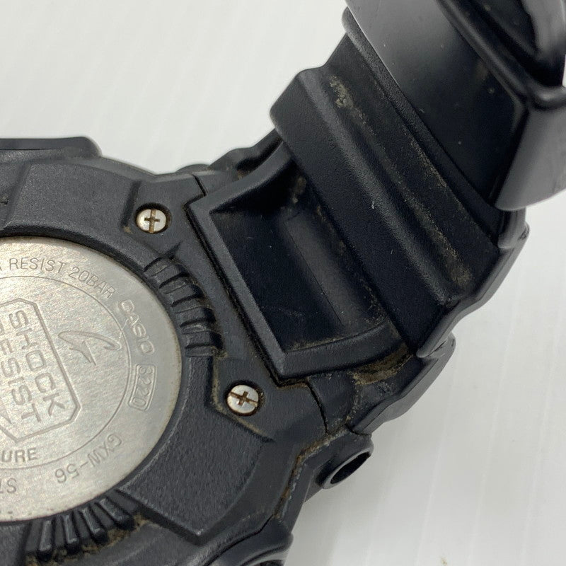 【中古品】【メンズ】 G-SHOCK ジーショック DIGITAL TOUGH SOLAR WATCH GXW-56-1BJF デジタル タフソーラー 腕時計 196-261008-ss-05-teih サイズ：※本体のみ、使用感有 カラー：ブラック 万代Net店