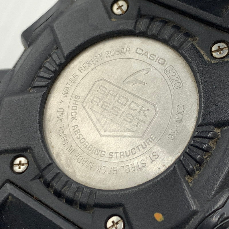 【中古品】【メンズ】 G-SHOCK ジーショック DIGITAL TOUGH SOLAR WATCH GXW-56-1BJF デジタル タフソーラー 腕時計 196-261008-ss-05-teih サイズ：※本体のみ、使用感有 カラー：ブラック 万代Net店