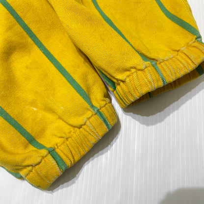 【現状渡し品】【メンズ】 POLO by RALPH LAUREN ポロ バイ ラルフローレン 90's STRIPE SWINGTOP 90年代 ストライプ スウィングトップ ジャケット ライトアウター 145-260915-yo-04-teih サイズ：XL カラー：イエロー/グリーン 万代Net店