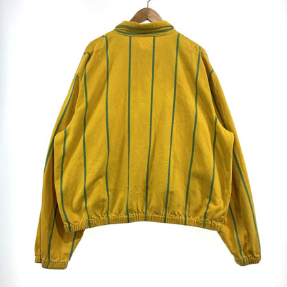 【現状渡し品】【メンズ】 POLO by RALPH LAUREN ポロ バイ ラルフローレン 90's STRIPE SWINGTOP 90年代 ストライプ スウィングトップ ジャケット ライトアウター 145-260915-yo-04-teih サイズ：XL カラー：イエロー/グリーン 万代Net店