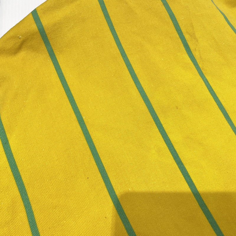 【現状渡し品】【メンズ】 POLO by RALPH LAUREN ポロ バイ ラルフローレン 90's STRIPE SWINGTOP 90年代 ストライプ スウィングトップ ジャケット ライトアウター 145-260915-yo-04-teih サイズ：XL カラー：イエロー/グリーン 万代Net店