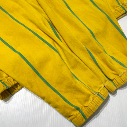 【現状渡し品】【メンズ】 POLO by RALPH LAUREN ポロ バイ ラルフローレン 90's STRIPE SWINGTOP 90年代 ストライプ スウィングトップ ジャケット ライトアウター 145-260915-yo-04-teih サイズ：XL カラー：イエロー/グリーン 万代Net店