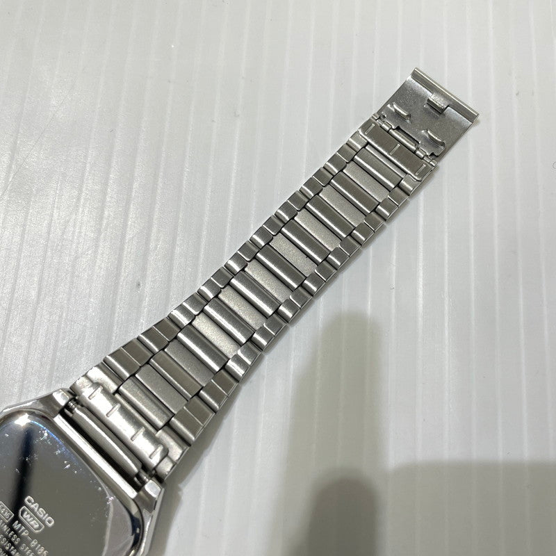 【中古品】【メンズ】 CASIO カシオ STANDARD MEN MTP-B185 スタンダード メンズ 腕時計 197-260924-yo-02-teih カラー：シルバー 万代Net店