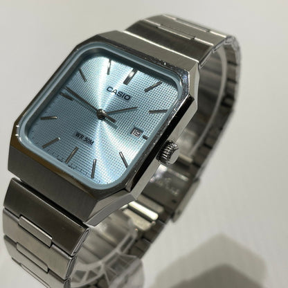 【中古品】【メンズ】 CASIO カシオ STANDARD MEN MTP-B185 スタンダード メンズ 腕時計 197-260924-yo-02-teih カラー：シルバー 万代Net店