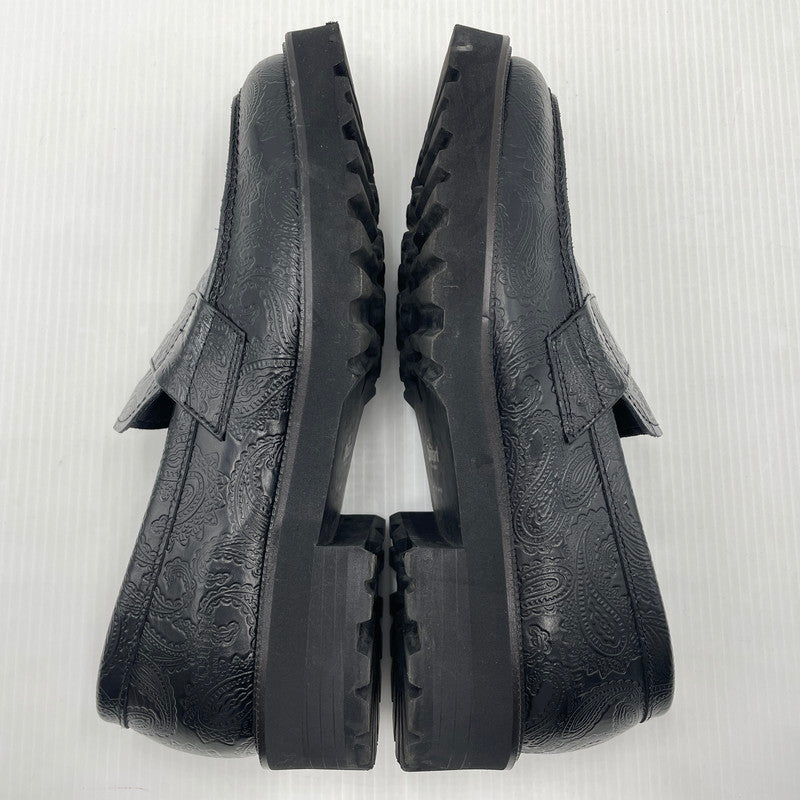 【中古品】【メンズ】 KEN FORD ケンフォード EMBOSSED LOAFERS BLACK PAISLEY MADE IN JAPAN K037 エンボスローファー ブラックペイズリー ローファー 靴 日本製 164-260923-ss-04-teih サイズ：26cm※箱付き カラー：ブラックペイズリー 万代Net店