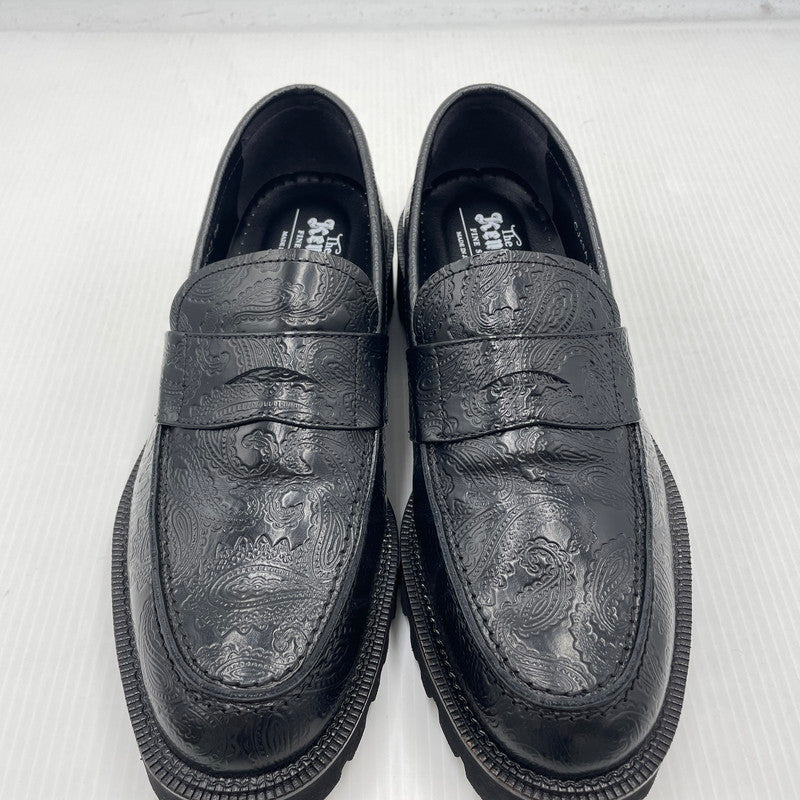 【中古品】【メンズ】 KEN FORD ケンフォード EMBOSSED LOAFERS BLACK PAISLEY MADE IN JAPAN K037 エンボスローファー ブラックペイズリー ローファー 靴 日本製 164-260923-ss-04-teih サイズ：26cm※箱付き カラー：ブラックペイズリー 万代Net店