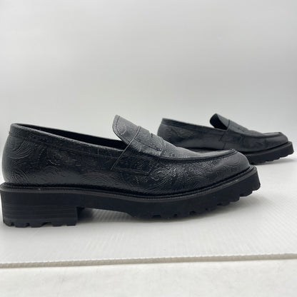 【中古品】【メンズ】 KEN FORD ケンフォード EMBOSSED LOAFERS BLACK PAISLEY MADE IN JAPAN K037 エンボスローファー ブラックペイズリー ローファー 靴 日本製 164-260923-ss-04-teih サイズ：26cm※箱付き カラー：ブラックペイズリー 万代Net店