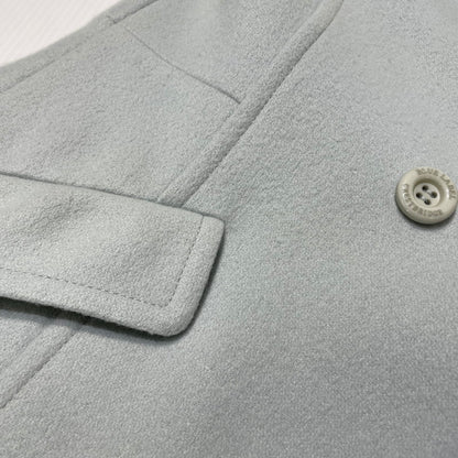 【現状渡し品】【レディース】 BLUE LABEL CRESTBRIDGE ブルーレーベル・クレストブリッジ WOOL COAT 55B05-884-71 ウールコート アウター 169-260915-yo-05-teih サイズ：36 カラー：ライトブルー 万代Net店