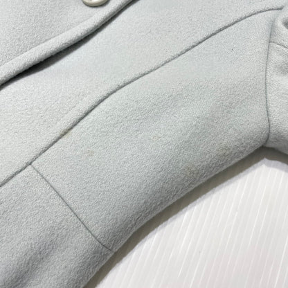 【現状渡し品】【レディース】 BLUE LABEL CRESTBRIDGE ブルーレーベル・クレストブリッジ WOOL COAT 55B05-884-71 ウールコート アウター 169-260915-yo-05-teih サイズ：36 カラー：ライトブルー 万代Net店