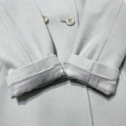 【現状渡し品】【レディース】 BLUE LABEL CRESTBRIDGE ブルーレーベル・クレストブリッジ WOOL COAT 55B05-884-71 ウールコート アウター 169-260915-yo-05-teih サイズ：36 カラー：ライトブルー 万代Net店