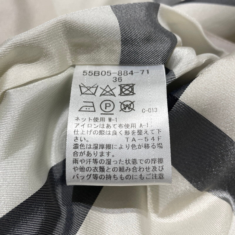 【現状渡し品】【レディース】 BLUE LABEL CRESTBRIDGE ブルーレーベル・クレストブリッジ WOOL COAT 55B05-884-71 ウールコート アウター 169-260915-yo-05-teih サイズ：36 カラー：ライトブルー 万代Net店